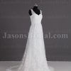 Mermaid Tulle Lace Wedding Dress Appliqed Spaghetti Straps Sweetheart Ruched Bodice with Chapel Train