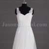 Mermaid Tulle Lace Wedding Dress Appliqed Spaghetti Straps Sweetheart Ruched Bodice with Chapel Train