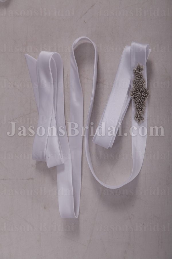 Fit-and-Flare Strapless Lace Wedding Dress Appliqued Tulle with Court Train