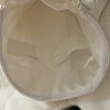 A-line Strapless Beaded Embroidered Ruched Waist Corset Chapel Train Lace over Satin Wedding Dresses