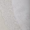 A-line Lace Wedding Dress Sweetheart Cross Ruched Bodice with Bolero Jacket Sweep Train