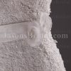 Fit-and-Flare Appliqued Cap Sleeves Sweetheart Allover Lace Adorned Belt Side Slit Sweep Train Organza over Satin Wedding Dresses
