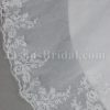 Fit-and-Flare Cap Sleeves Sweetheart Appliqued Jeweled Waistline Chapel Train Lace over Satin Wedding Dresses