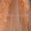Two-tone Ball Gown Sweetheart Illusion Waistline Open Front Ruffled Sweep Train Tulle Organza Wedding Dresses
