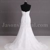 Fit-and-Flare Sweetheart Allover Appliques Jeweled Zipper Up Back Sweep Train Tulle Lace Wedding Dresses