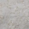 Fit-and-Flare Sweetheart Allover Beaded Embroidered Sweep Train Tulle Lace over Satin Wedding Dresses