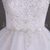 Stunning Ball Gown Sweetheart Embroidered Sweep Train Layered Tulle Satin Wedding Dresses