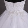 Stunning Ball Gown Sweetheart Embroidered Sweep Train Layered Tulle Satin Wedding Dresses