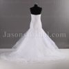 Fit-and-Flare Sweetheart Beaded Allover Lace Appliques Sweep Train Layered Tulle Wedding Dresses