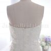 Fit-and-Flare Sweetheart Beaded Allover Appliques Sweep Train Tulle over Satin Wedding Dresses