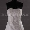 Mermaid Sweetheart Beaded Appliques High-low Hemline Lace over Satin Wedding Dresses