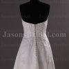 Mermaid Sweetheart Beaded Appliques High-low Hemline Lace over Satin Wedding Dresses