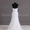Fit-and-Flare Sweetheart Ruched Bodice Beaded Sequins Embellished Sweep Train Tulle Wedding Dresses