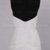 Fit-and-Flare Sweetheart Ruched Bodice Chapel Train Asymmetrical Layered Organza Wedding Dresses