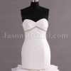 Trumpet Sweetheart Asymmetrical Ruched Jeweled Beaded Sweep Train Layered Ruffled Organza Wedding Dresses